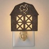Park Designs Barn Night Light Galvanized