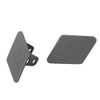1 Pair Car Front Bumper Headlight Washer Nozzle Primed Cover