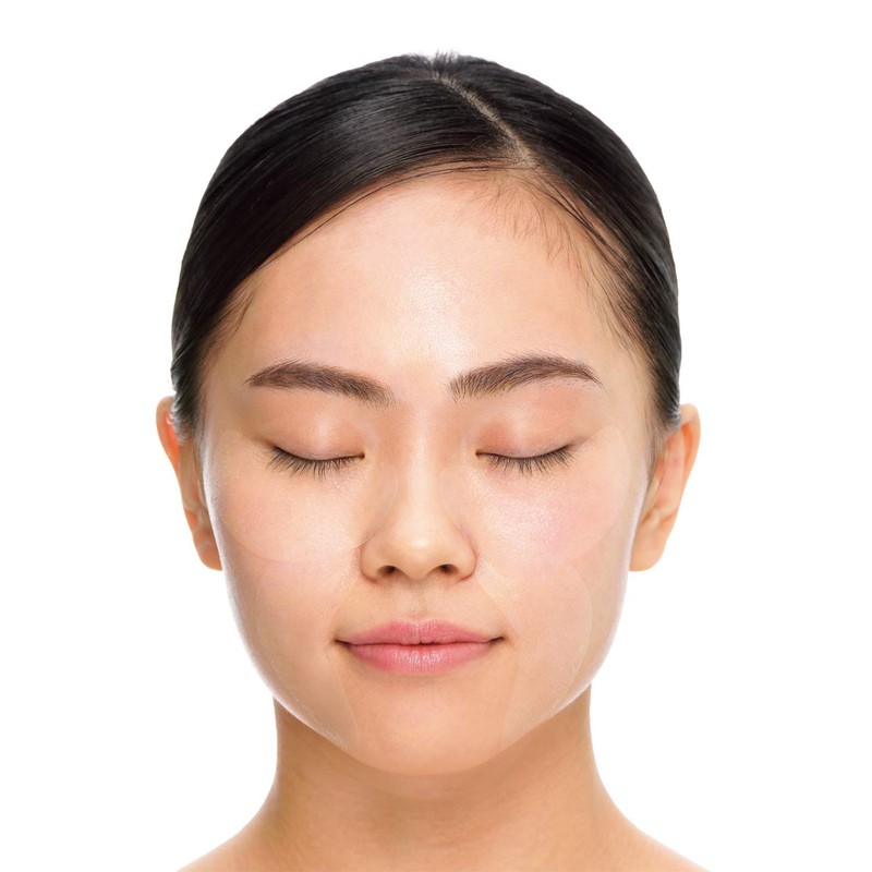 NANOPHY Moisturizing Oil Film Point Mask No Rose 4pcs