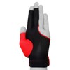 KAMUI Billiard Glove - Quickdry - for Left Hand (Red,