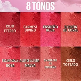 Maybelline Cloudtopia Blush para mejillas y labios,14H, tono rosa iluminada