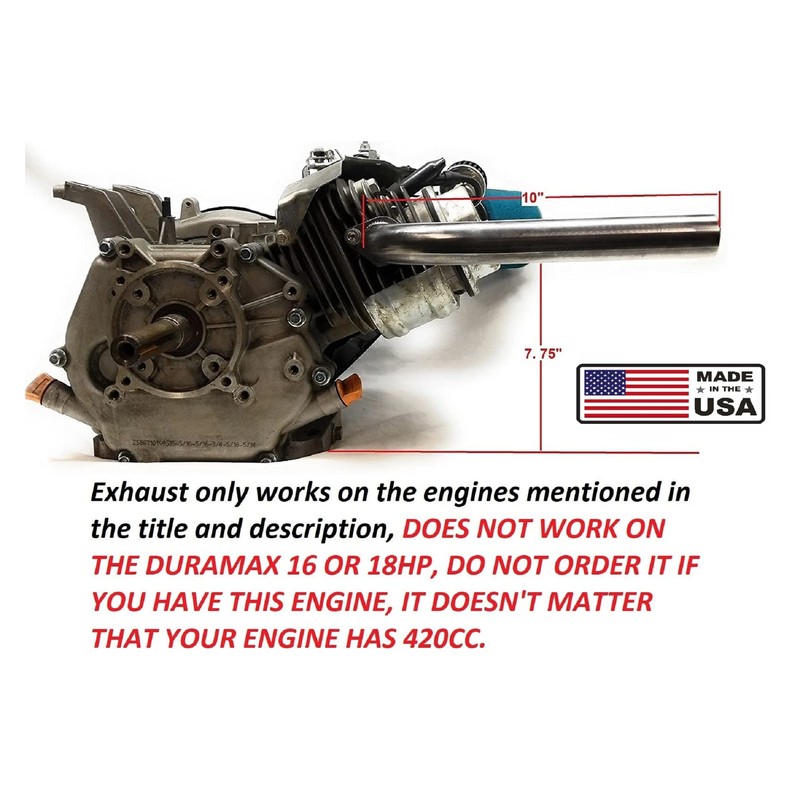 Header Exhaust Pipe for Go Kart Predator 301cc & 420cc,
