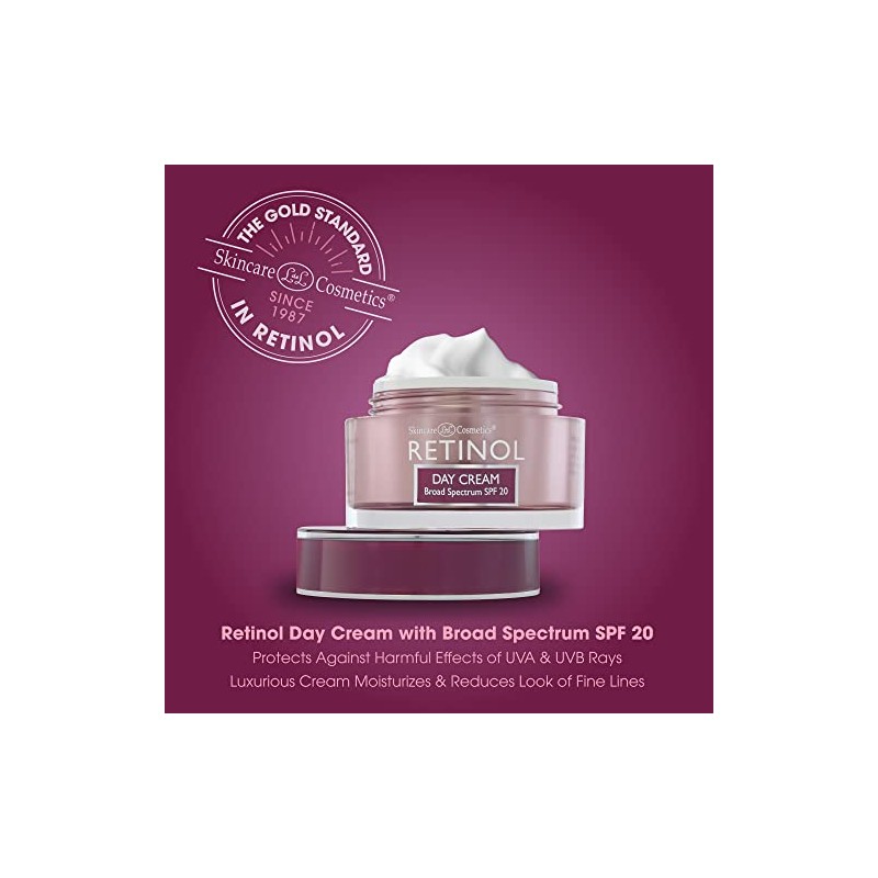 Skincare LdeL Cosmetics Retinol Day Cream, 1.7-Ounce Jar