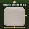 Fireside Outdoor Replacement Heat Shield 24"x24" - Firepits for Outside,