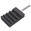 Graphite Shaper 4 Slot Half Round Heat Resistant Graphite Mold