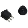 Lumonic 5 x Plastic Rocker Switch Diameter 23 mm in
