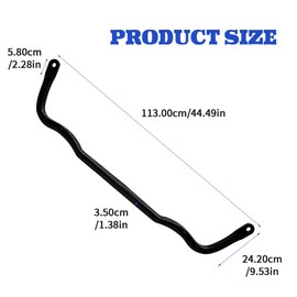 Front Suspension Stabilizer Bar Kit 55398938AC for 2012-2018 Ram 1500, 2009-2011 Dodge Ram 1500, 2019-2022 Ram 1500 Classic 4WD compatible