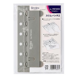 Noritsu PRF4005 Binding Index Personal Organizer, Refill, Slim Punch, Mini 6, 6 Holes
