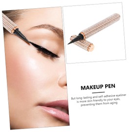 Ipetboom 1pc Makeup Pen Eyeliner Waterproof Sweat-proof Easy Apply for Women Lady Long-lasting Lightweight Portable for Travel