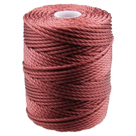 C-Lon Tex 400 Heavy Weight Bead Cord, Venetian Red - 1.0mm, 39 Yard Spool