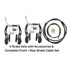 AARNAV BMX MTB Mountain Bike V Brake Set with Cables