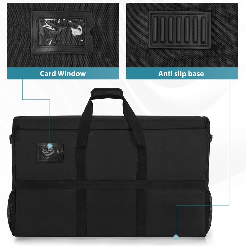 LASUK 27-32" Monitor Transport Carrying Case(up to 2), Going Out