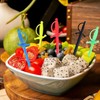100 Counts Cocktail Sticks, Cocktail Picks Sword, Bamboo Cocktail Sticks,