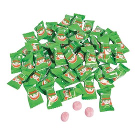 St. Patrick's Day Leprechaun Sweet Cream Buttermints Candy - 108 Pieces - Individually Wrapped