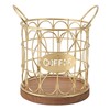 Coffee Pod Holder, K Cup Organizer Round Coffee Pod Basket