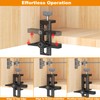 Puriwood Cabinet Door Installation Jig – Adjustable Aluminium Alloy Positioning