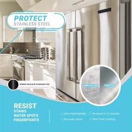 Lifeproof Home Ceramic Coating Spray Kit - Shine, Seal & Protect Stainless Steel