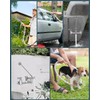 Phivan Commercial Mop Sink Faucet with Vacuum Breaker, Wall Mount