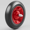 Standard Full-Floating Axle for Wheelbarrow, Size 160 x 20