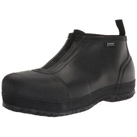 Bogs Mens Overshoe Zip CT Composite Toe Boot, Black, Size 16