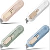 Retractable Box Cutting Knife, 1 Count/4 Counts Utility Knife for