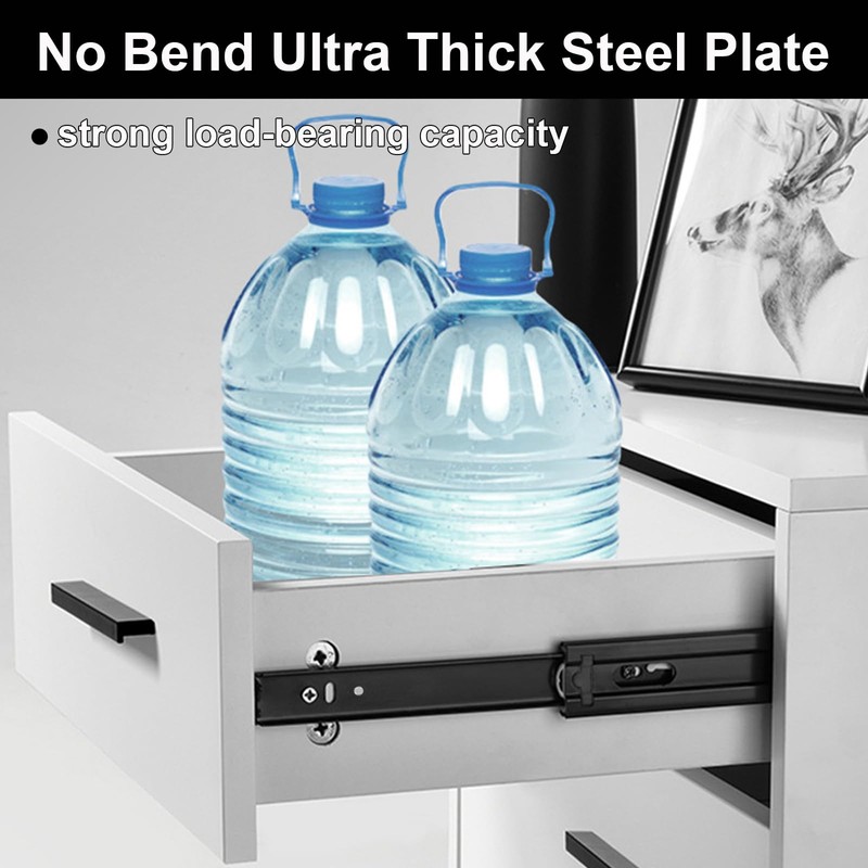 11 inch Drawer Slide Full Extension Triple-Fold Ball Bearing Drawer