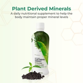 Youngevity Plant Derived Minerals Multi-Mineral Complex | Made from Humic Shale | Liquid Colloidal Form | 32 Servings (32 Fluid Oz (Pack of 1))