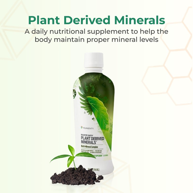 Youngevity Plant Derived Minerals Multi-Mineral Complex | Made from Humic