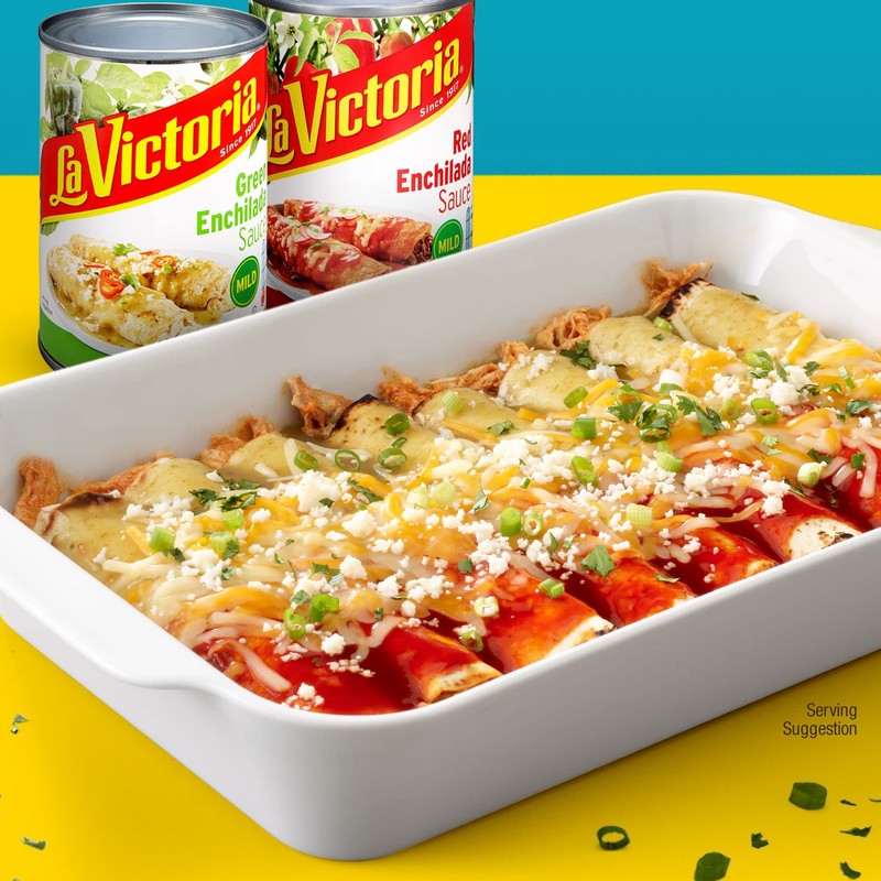 LA VICTORIA Enchilada Sauce Variety Pack, Green Enchilada Sauce, Red