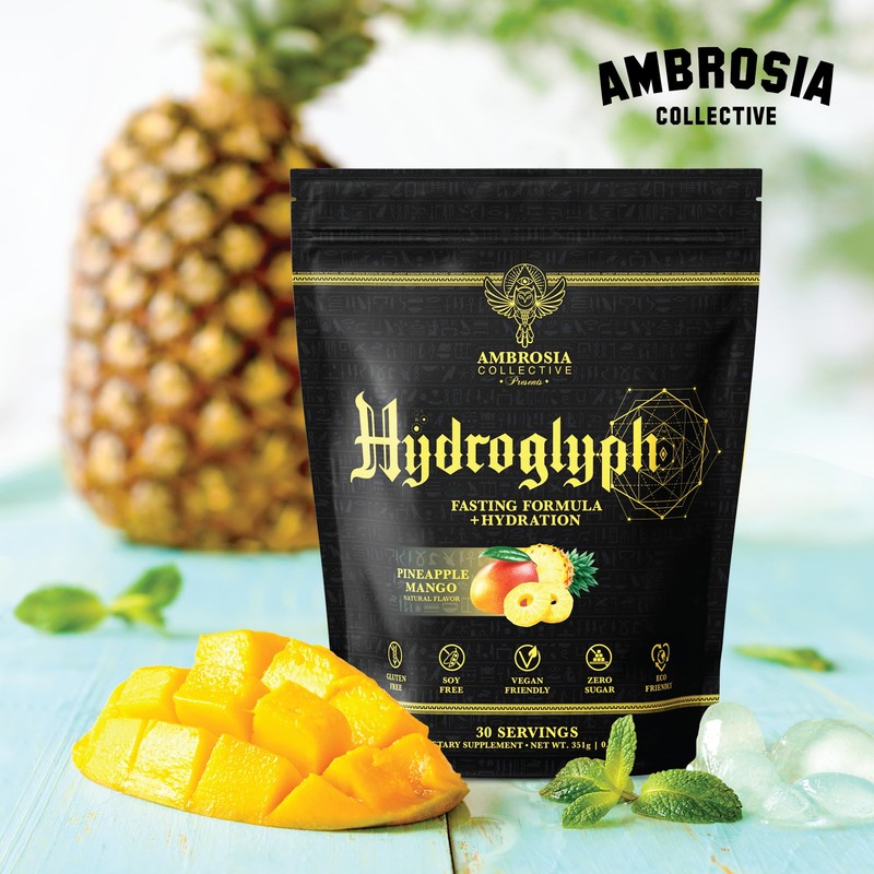 Ambrosia Hydroglyph Intraworkout Electrolytes Hydration Drink Mix | Sugar Free
