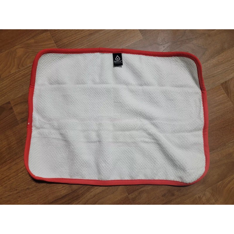 Spintowel THE ORIGINAL Spin Towel WHITE RED DRIP ACCESSORY PELOTON