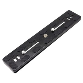 INPON Arca-Swiss Compatible Quick Release Plate, 7.9 inches (200 mm), 2 x 1/4 inch (1/4 to 3/8 mm) Screw Adapter Included