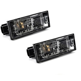 appRUN 2X NUMBER PLATE LIGHT FOR RENAULT KADJAR CLIO III IV KANGOO 8200480127
