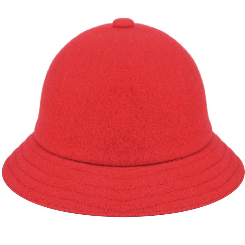 Kangol Unisex Wool Casual Beret Hat, red