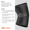 Shock Doctor Funda de compresión para Rodilla con cobertor de