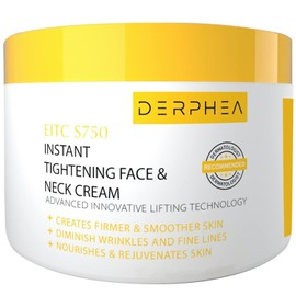 DERPHEA Neck Tightening Cream - Reduce Neck lines, Double Chin, Sagging Skin. 3.4 oz