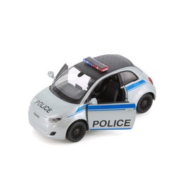 Easy Toys Police Firefighters Car, Compatible with Fiat 500e, Opening Doors, 8 cm (W) x 16 cm (L) x 7 cm (H), Ages 3-7, Unisex
