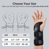 FREETOO Doctor Approved Wrist Bandage with 3 Stays (Left, S/M