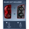 Nilight Taillight Assembly Compatible with 2007 2008 Dodge Ram 1500