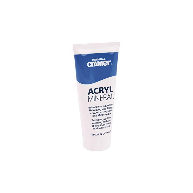 Bath care, for cleaning and care, mineral cast, acrylic surfaces,