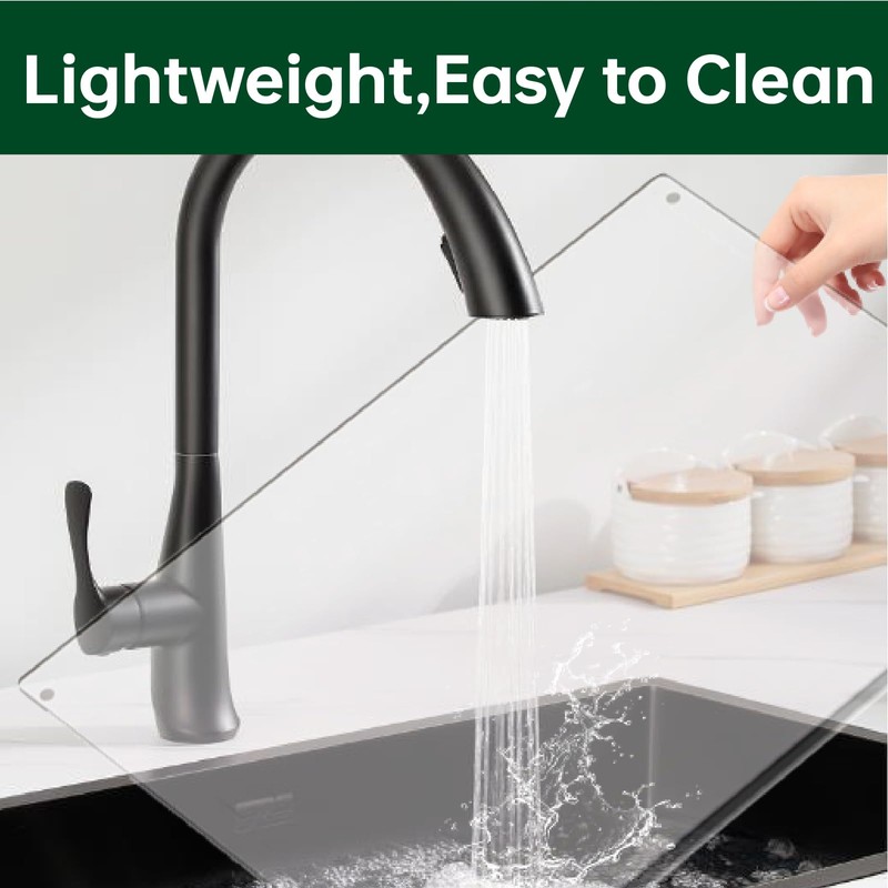 NAURLEF Large Acrylic Cutting Board