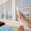 PRETYZOOM 24Pcs Blind Wand Hook Tip Replacement Plastic Hardware Tilt
