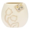 THUN - Porta spazzolini - Ceramica - Linea Elegance - 10,5x8,5x9,3 h cm