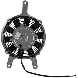 Total Power Parts 434-22005 12V Radiator Fan Assembly Compatible with/Replacement for Kawasaki KVF750 Brute Force 750 4x4i Camo 2005-2010 KVF750 Brute Force 750 4x4i Camo NRA Outdoor 2007-2009