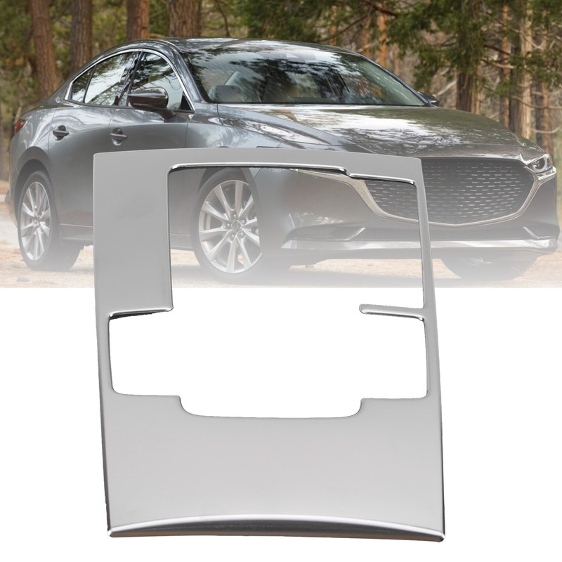 Gear Shift Panel Frame Trim Stainless Steel Decor Replacement for