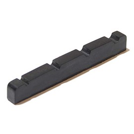 Black bass guitar top nut 4 string 40mm x 3.5mm