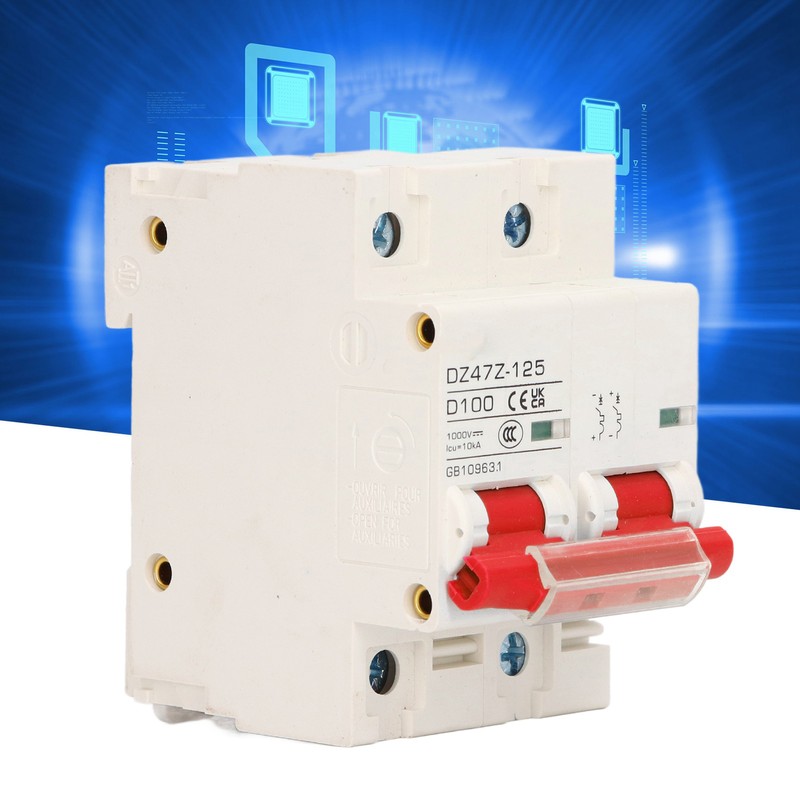DC Circuit Breaker 2P DZ47Z 125 100A DIN Rail Miniature