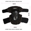Madbike Motorcycle Knee and Elbow Pads Motocross Carbon Fiber Screen