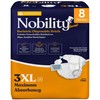 3XL Adult Diapers for Women and Men - 8 Bariatric