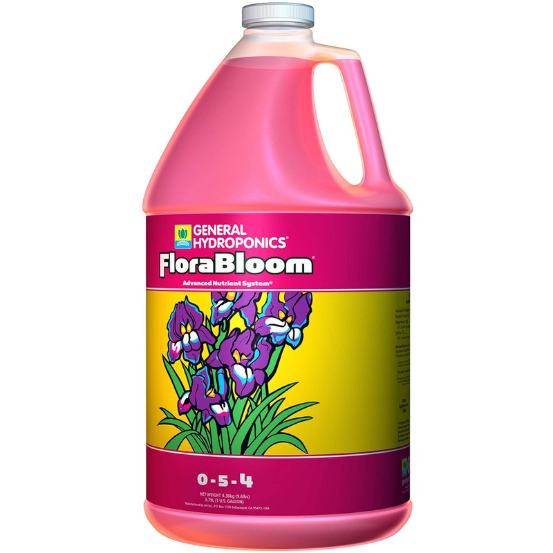 General Hydroponics Flora Grow, Bloom, Micro Combo Fertilizer set, 1